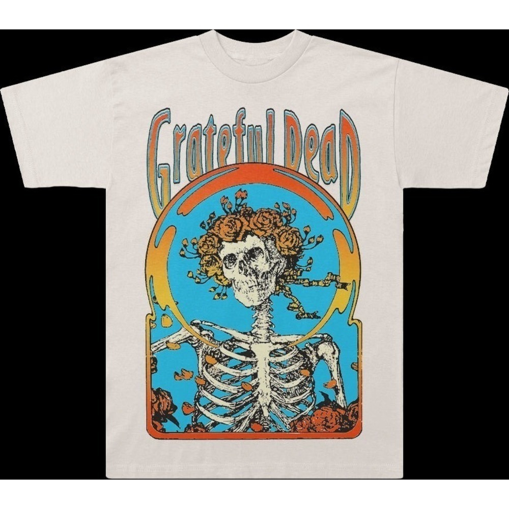 Flower Skeleton Grateful Dead Unisex Tshirt Gift